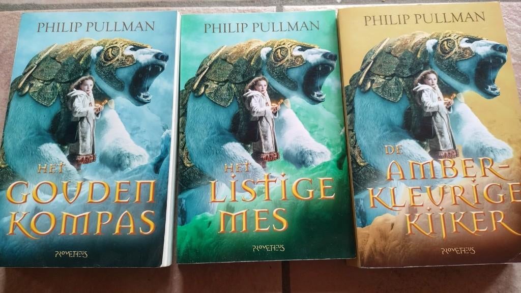 het gouden kompas 3 delen, Livres, Enlèvement, Utilisé, Philip Pullman
