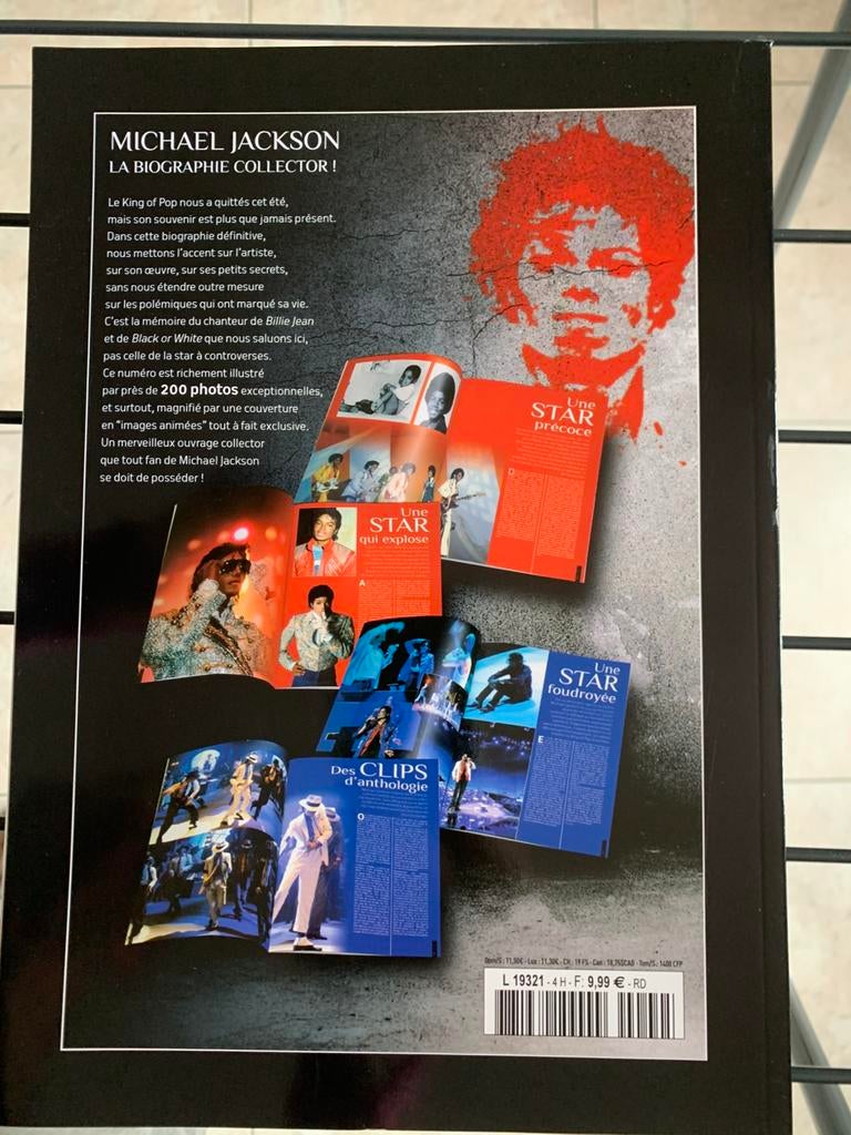 Tijdschrift Michael Jackson, Enlèvement ou Envoi, Journal ou Magazine