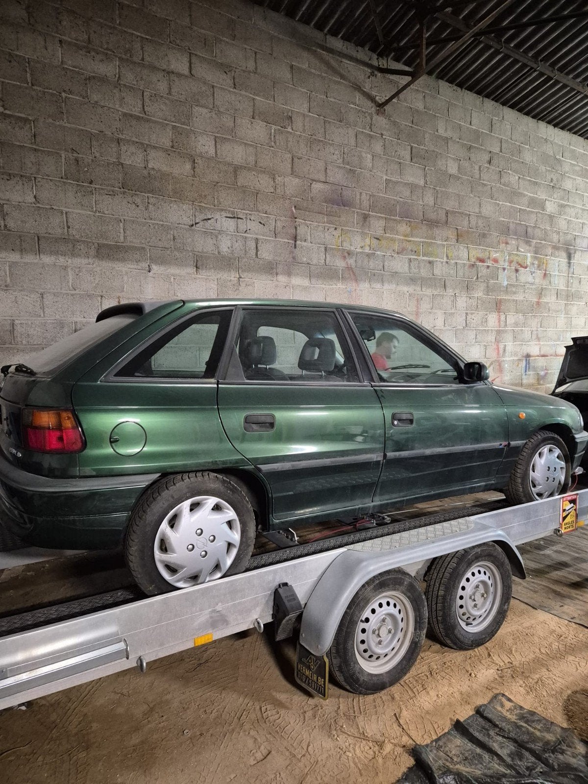 opel astra f 1.7td, Autos, Euro 2, Achat, 4 portes, Boîte manuelle