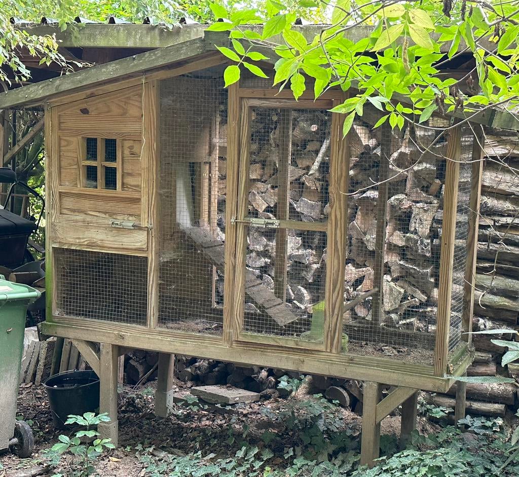 Mooi en sterk kwaliteitsvol Kippenhok, Dieren en Toebehoren, Ophalen, Gebruikt