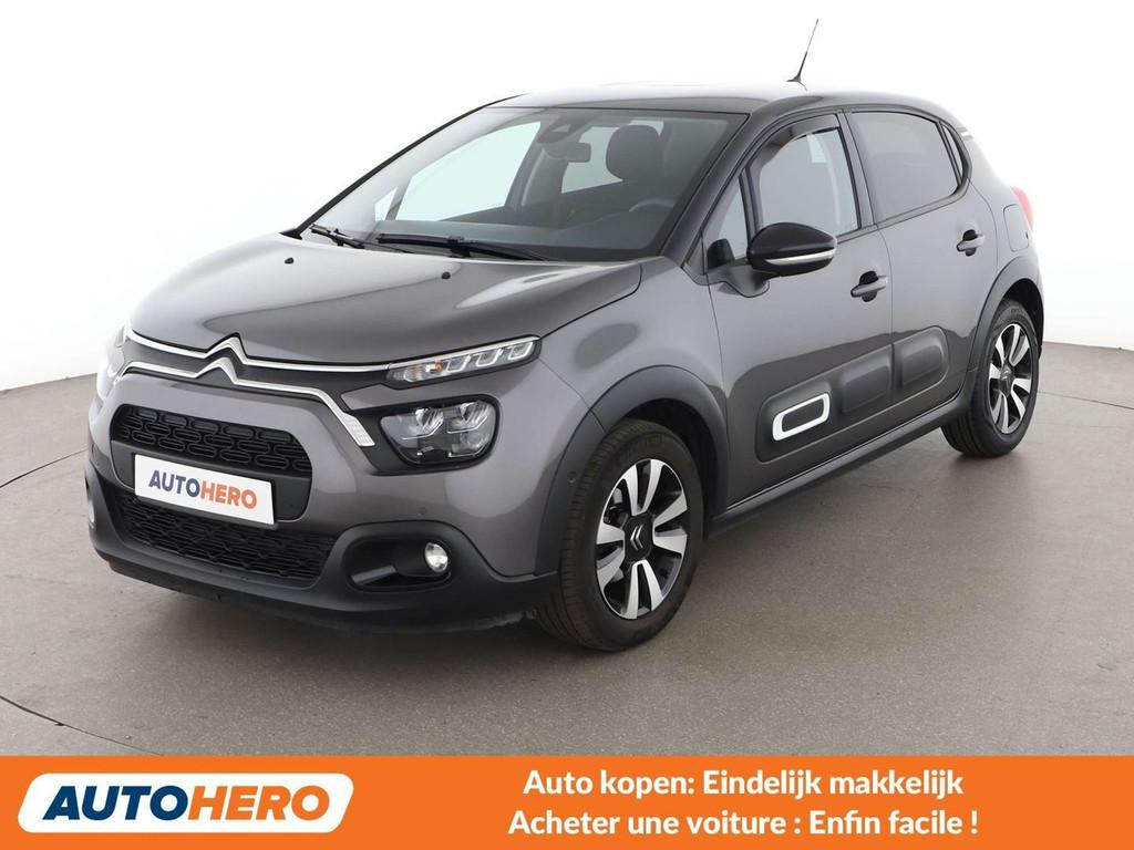 Citroën C3 1.2 PureTech Shine Pack (bj 2021, automaat), Auto's, Citroën, Stof, Gebruikt, 1165 kg, https://public.car-pass.be/vhr/873e03d1-33ca-46ee-9c19-f229ce6d376a