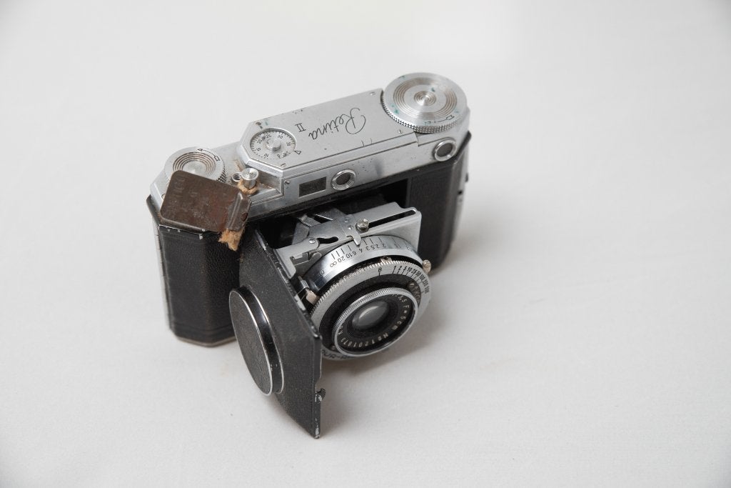 Vintage Fototoestel Kodak Retina 35 mm, Info@fotografie-meurs.be, Compact, Kodak, Ophalen of Verzenden
