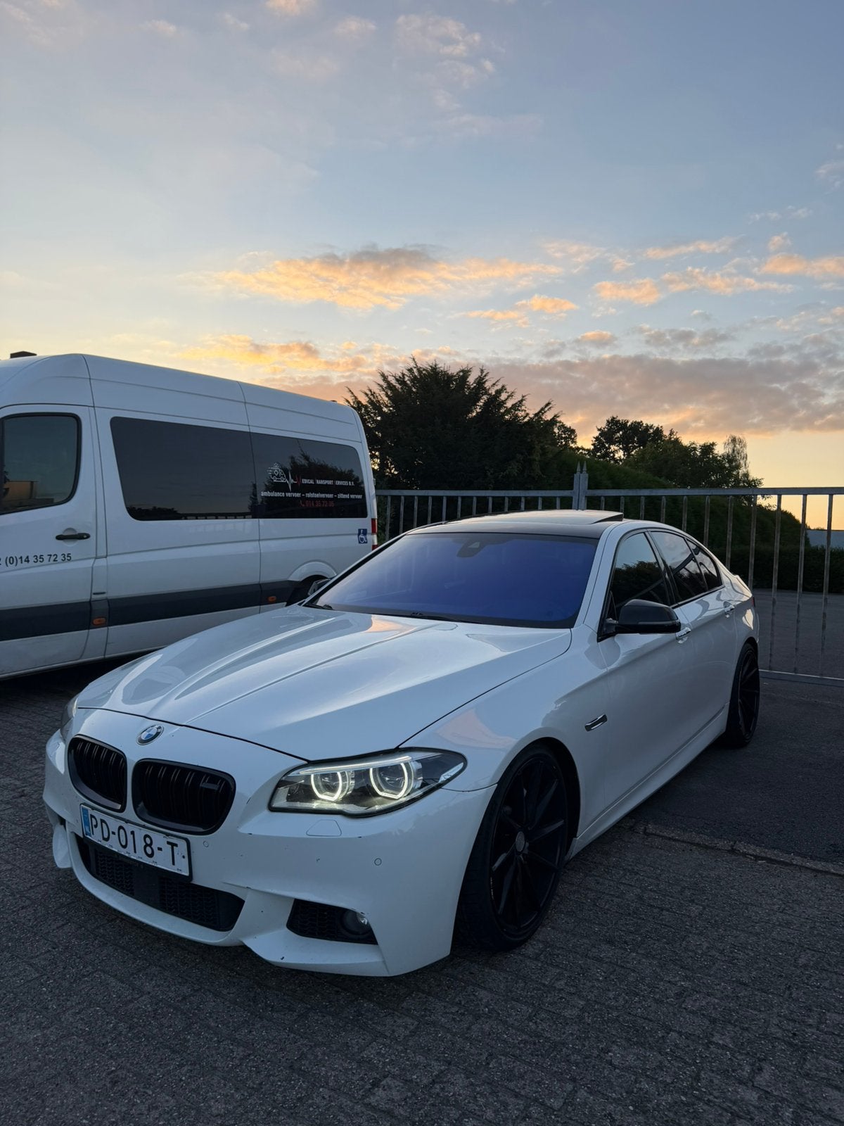 BMW F10 530d euro6 2013 LCI m packet, Auto's, Automaat, Euro 6, Diesel, Particulier