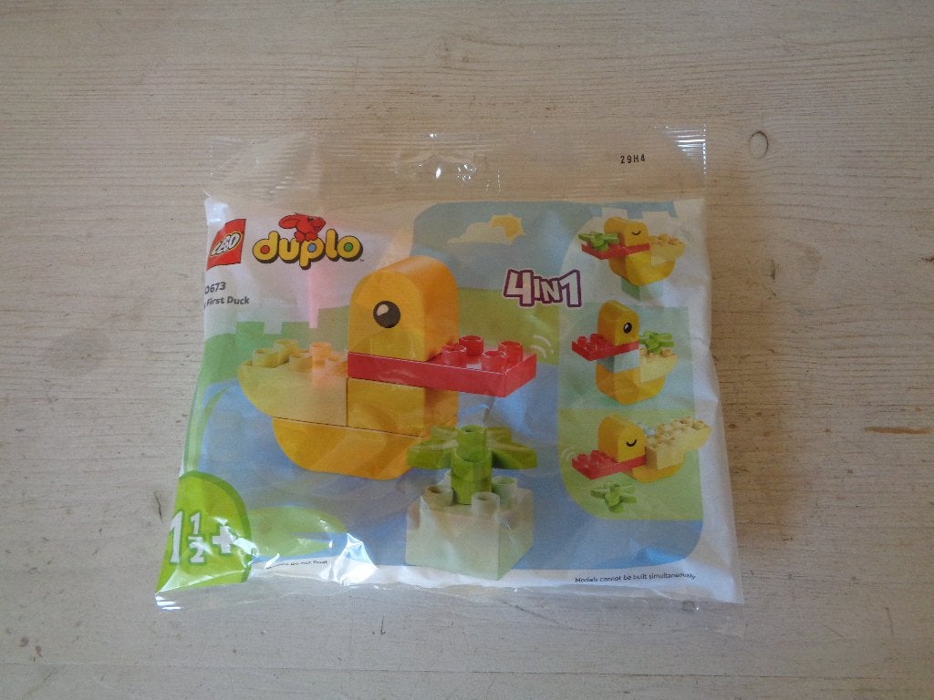 Lego 30673 Duplo 4in1 - Mijn Eerste Eend (Polybag), Nieuw, Ophalen of Verzenden, Duplo, Complete set