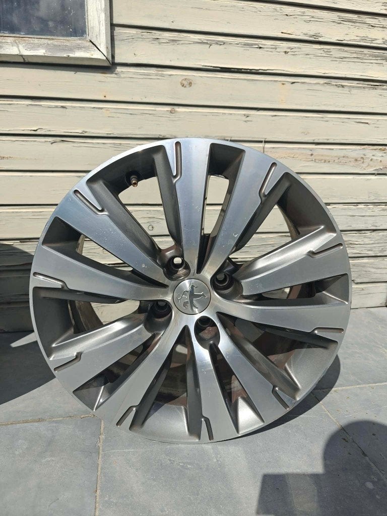 Originele 17 inch Peugeot 3008 velgen (Aregia) - Steek 4x108, Ophalen, Gebruikt, Velg(en), 17 inch