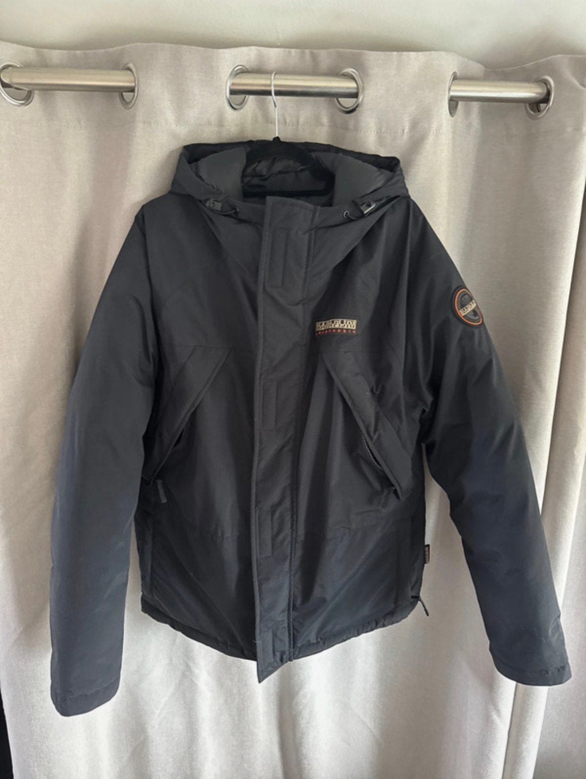 Winterjas /parka Napapijri, Ophalen, Zo goed als nieuw, Maat 52/54 (L)