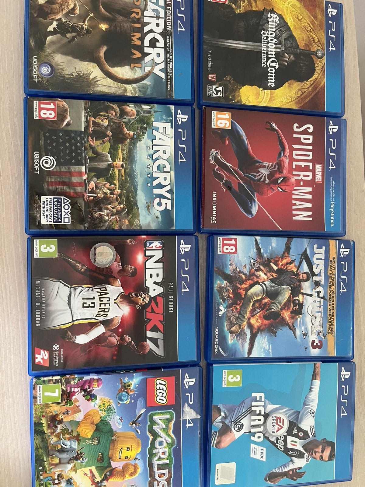 Ps4 games, Enlèvement, Comme neuf