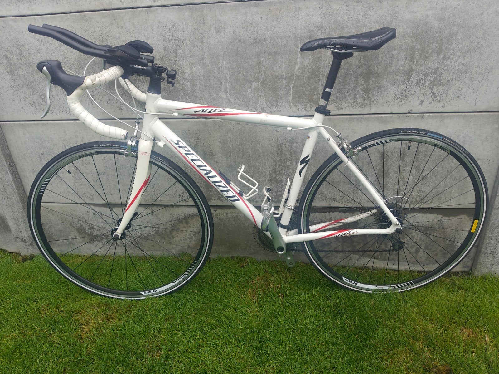 Racefiets Specialized Allez, Ophalen