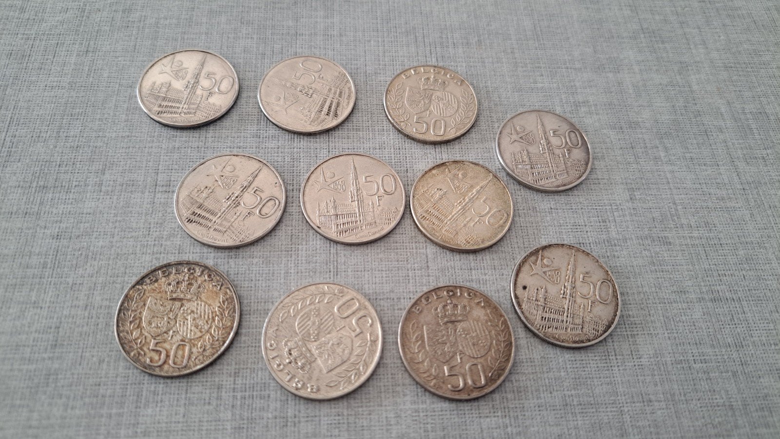zilver munten 11 stuks belgie !! geresserveerd, Postzegels en Munten, Munten | België, Ophalen of Verzenden, Zilver, Zilver