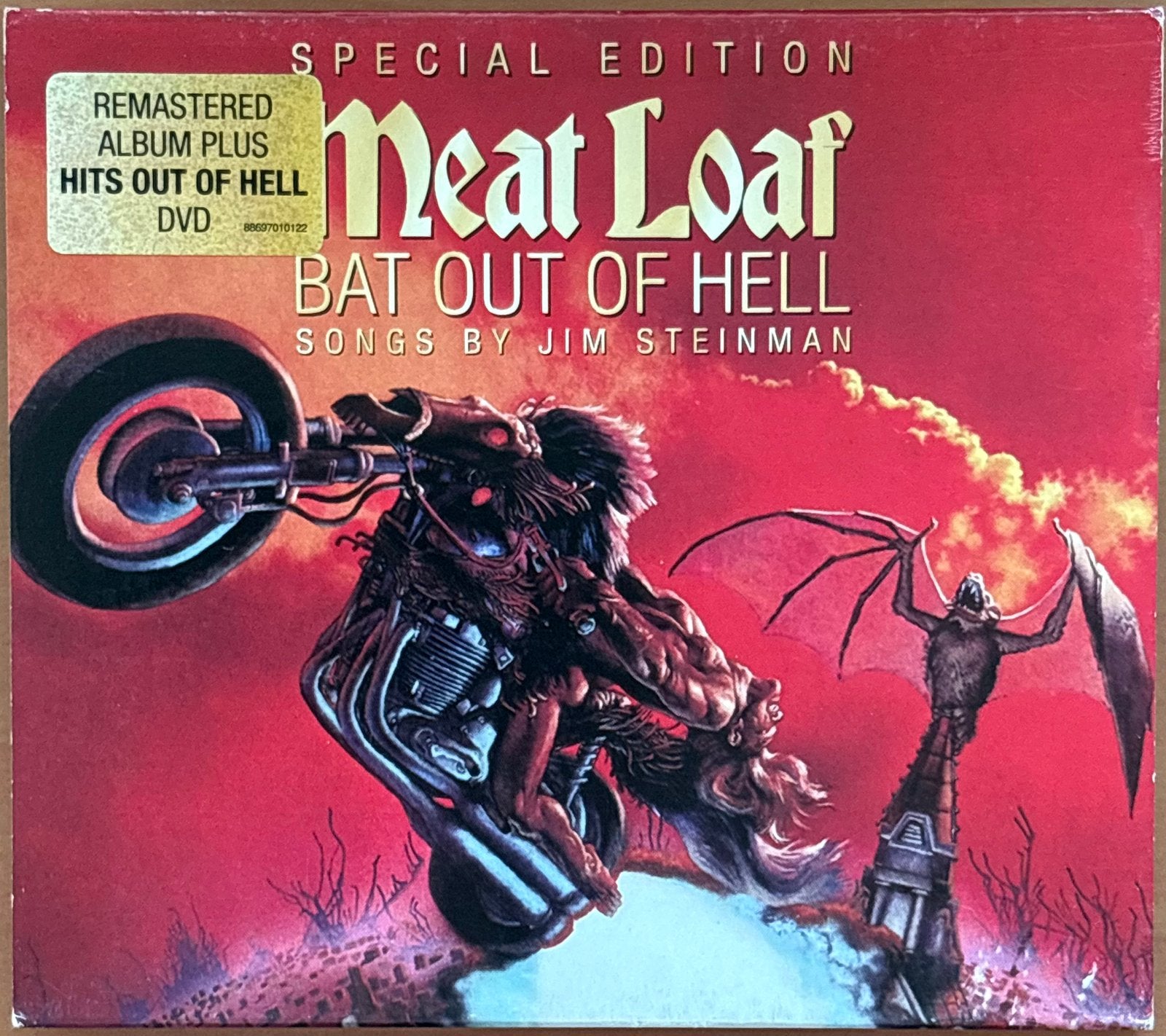 MEAT LOAF - Bat Out Of Hell, Ophalen of Verzenden, Zo goed als nieuw, Remastered