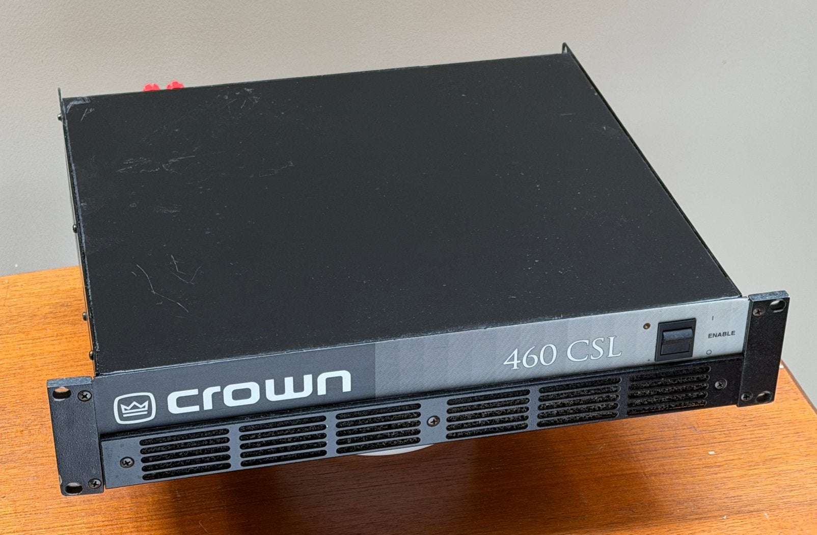 CROWN CSL 460 eindversterker, Audio, Tv en Foto, Ophalen, Gebruikt, 120 watt of meer