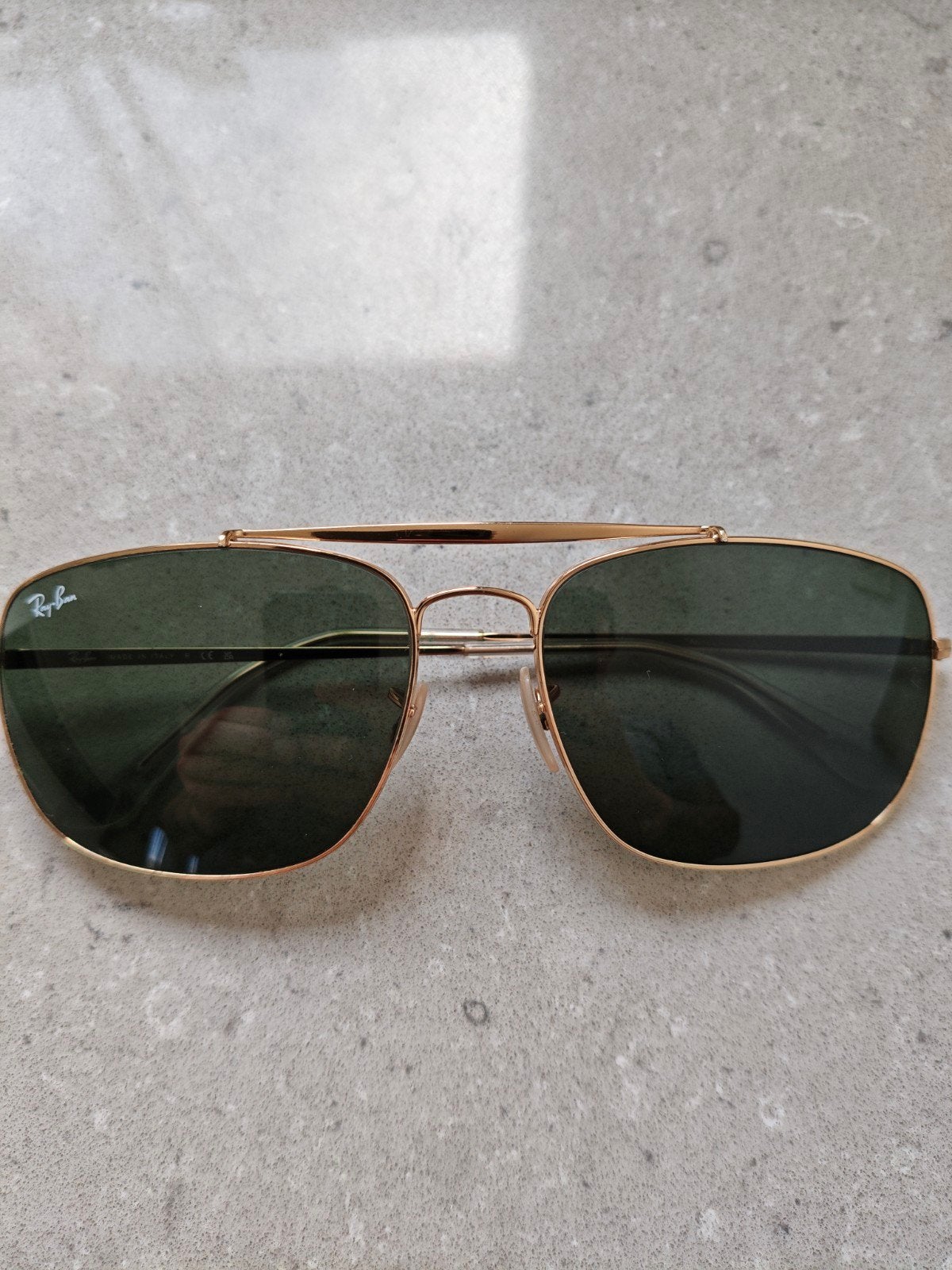 Ray Ban zonnebril, Enlèvement ou Envoi, Comme neuf, Vert, Ray-Ban