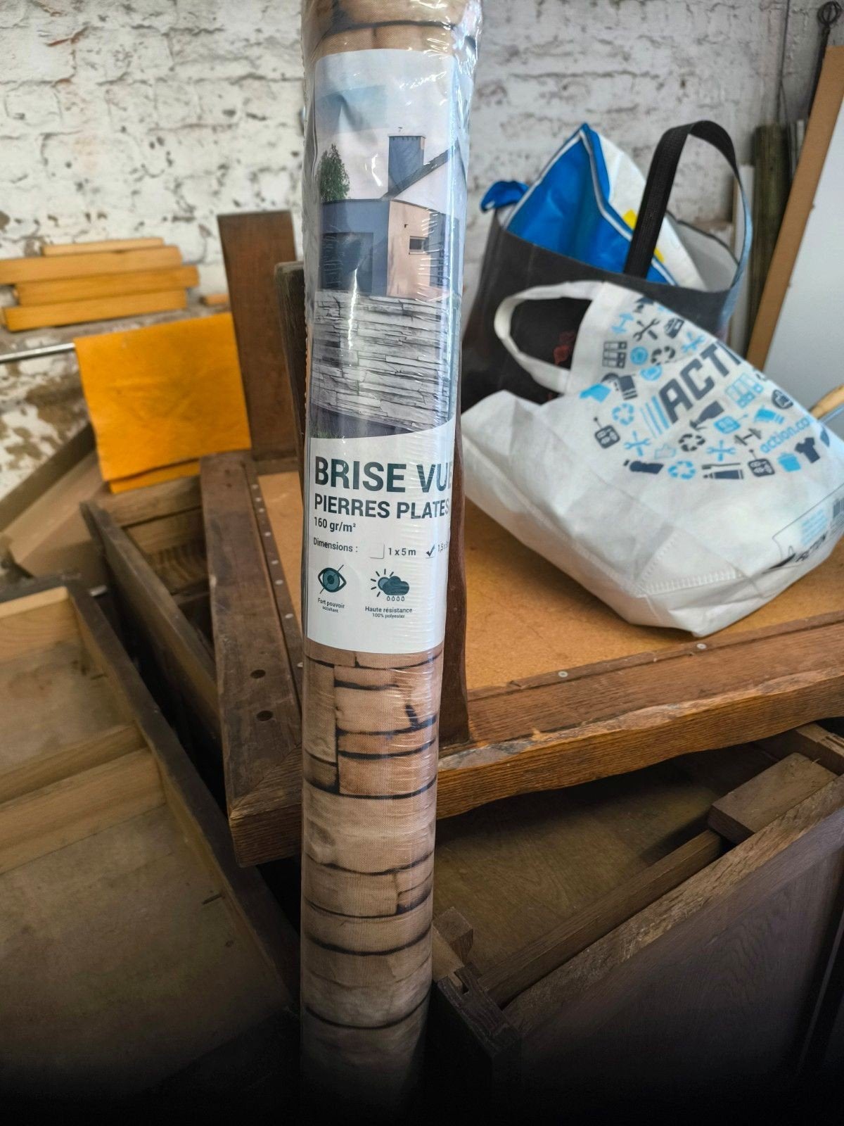 Brise vue, Enlèvement