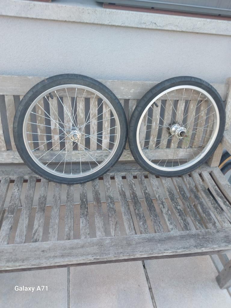 2 fietswielen 20 x 1,75 Inch, Ophalen