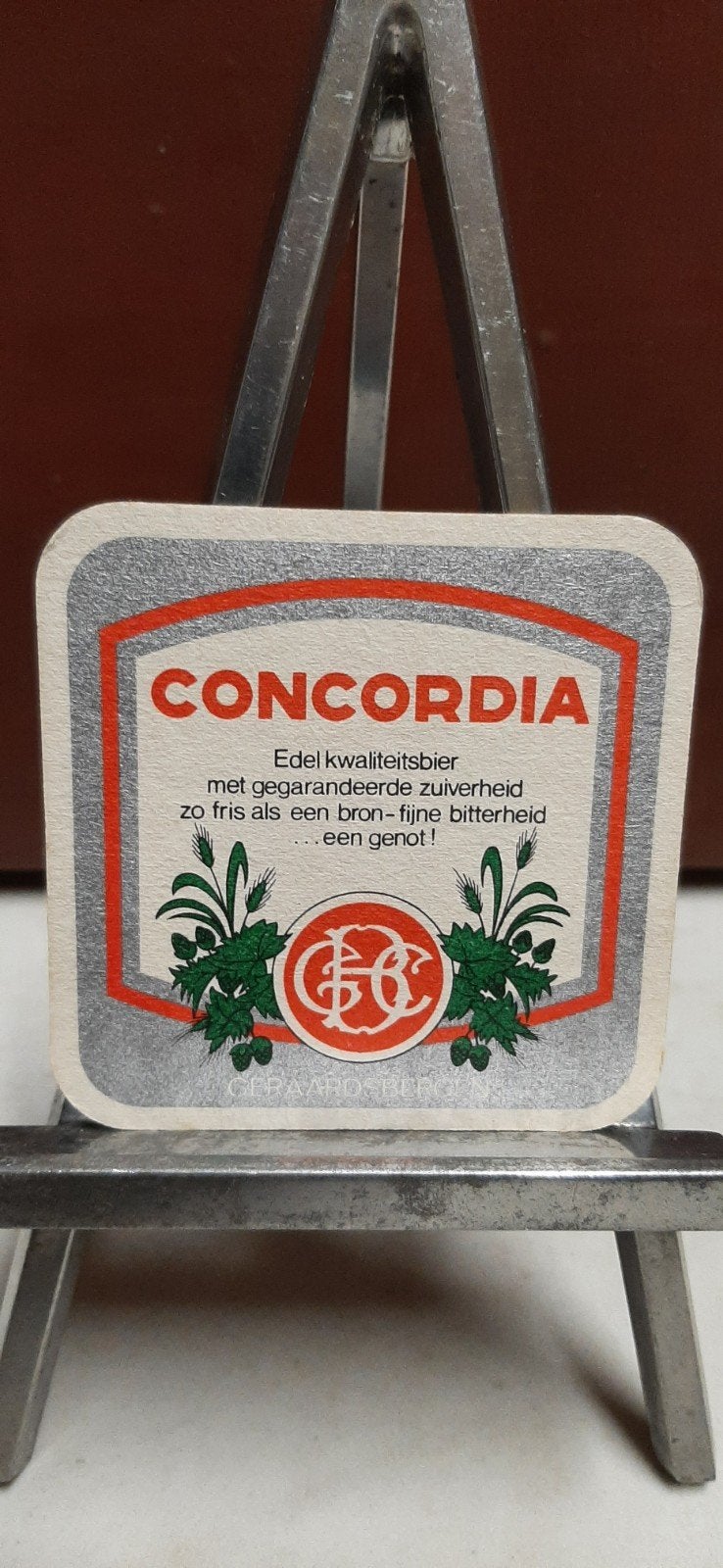 Tapis à bière Old Concordia Geraardsbergen recto verso, Collections, Enlèvement