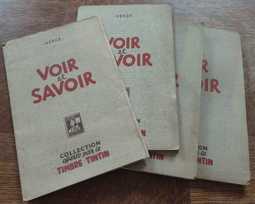 Tintin - Collection Voir et savoir - Encyclopédie - BD, Livres, Enlèvement ou Envoi, Série complète ou Série, Utilisé, Herge