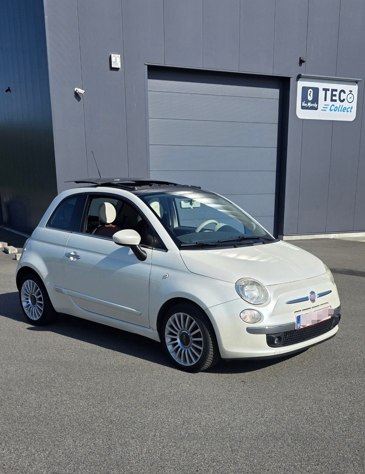 Fiat 500 13 multiget, Auto's, Fiat, Euro 5, 4 cilinders, Leder, Bruin