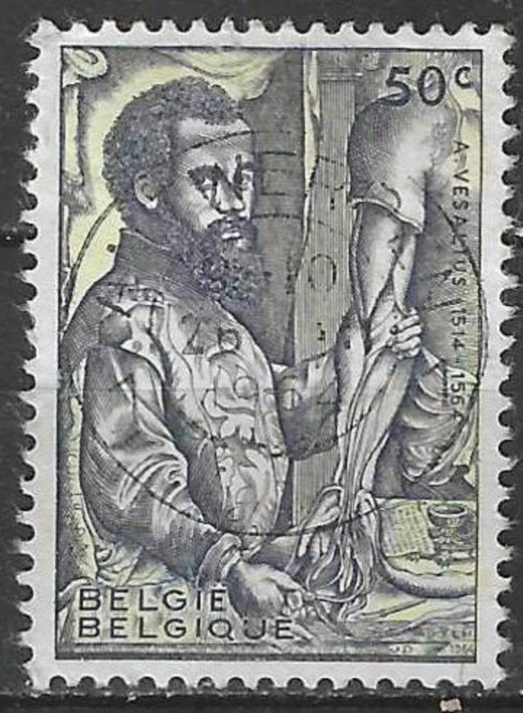 Belgie 1964 - Yvert/OBP 1281 - Beroemde personen (ST), Postzegels en Munten, Verzenden, Gestempeld, Gestempeld