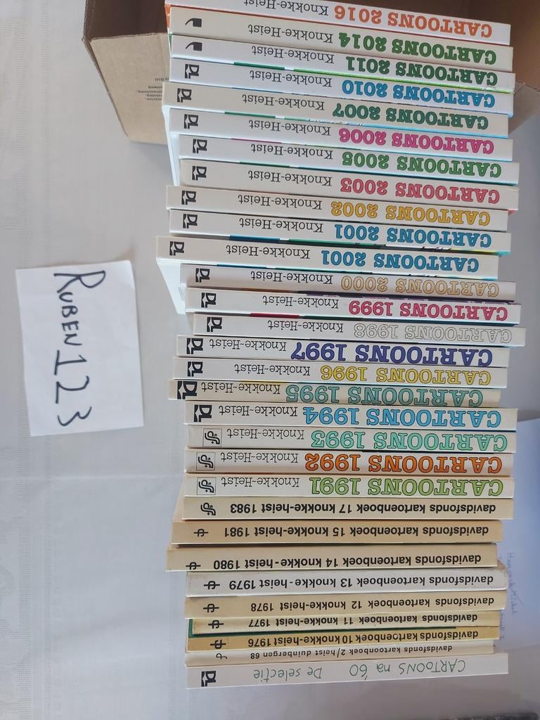 Davidsfonds cartoonboeken, Ophalen of Verzenden, Cartoons