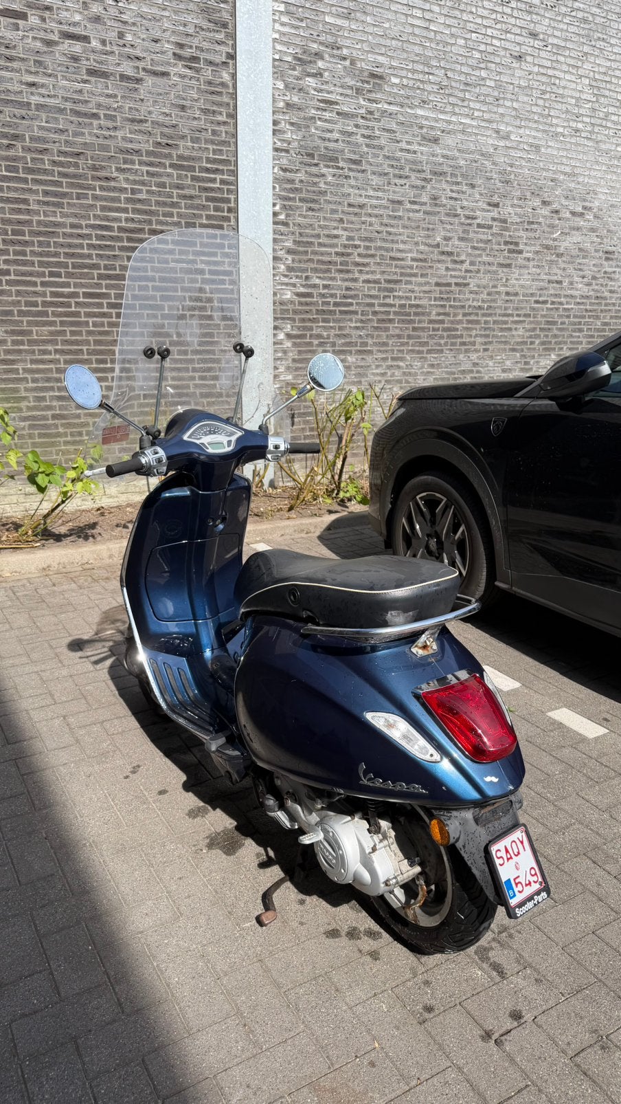 Vespa Primavera A klasse, Fietsen en Brommers, Scooters | Vespa, Ophalen, Klasse A (25 km/u), Zo goed als nieuw, Benzine