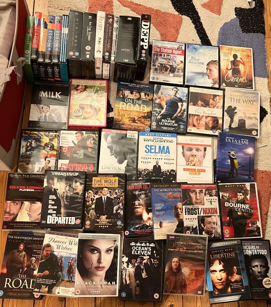 Engelse dvd-set, Cd's en Dvd's, Ophalen, Zo goed als nieuw