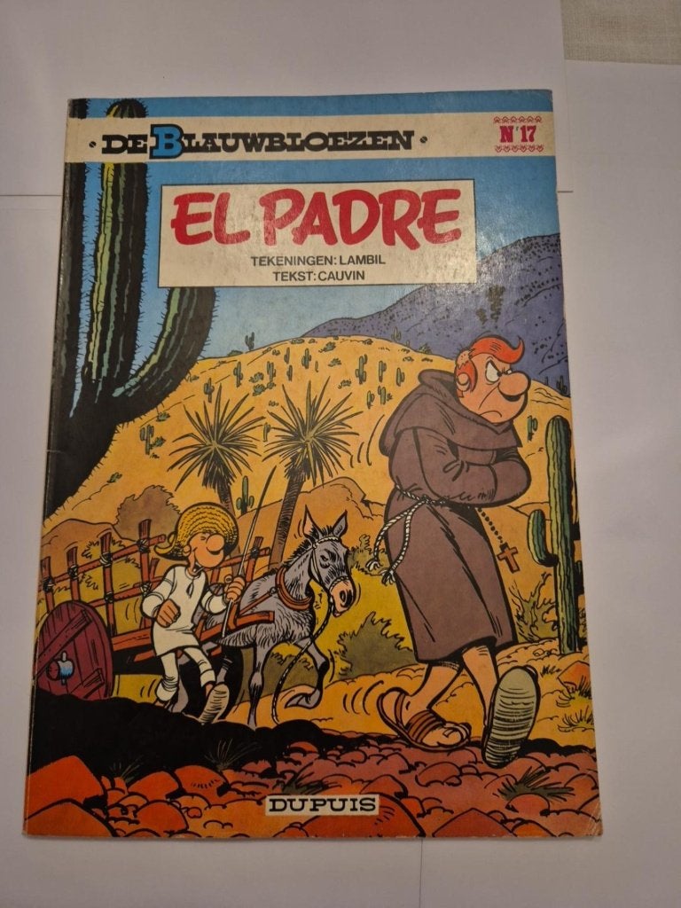 De Blauwbloezen nr. 17 – El Padre, Une BD, Envoi, Utilisé