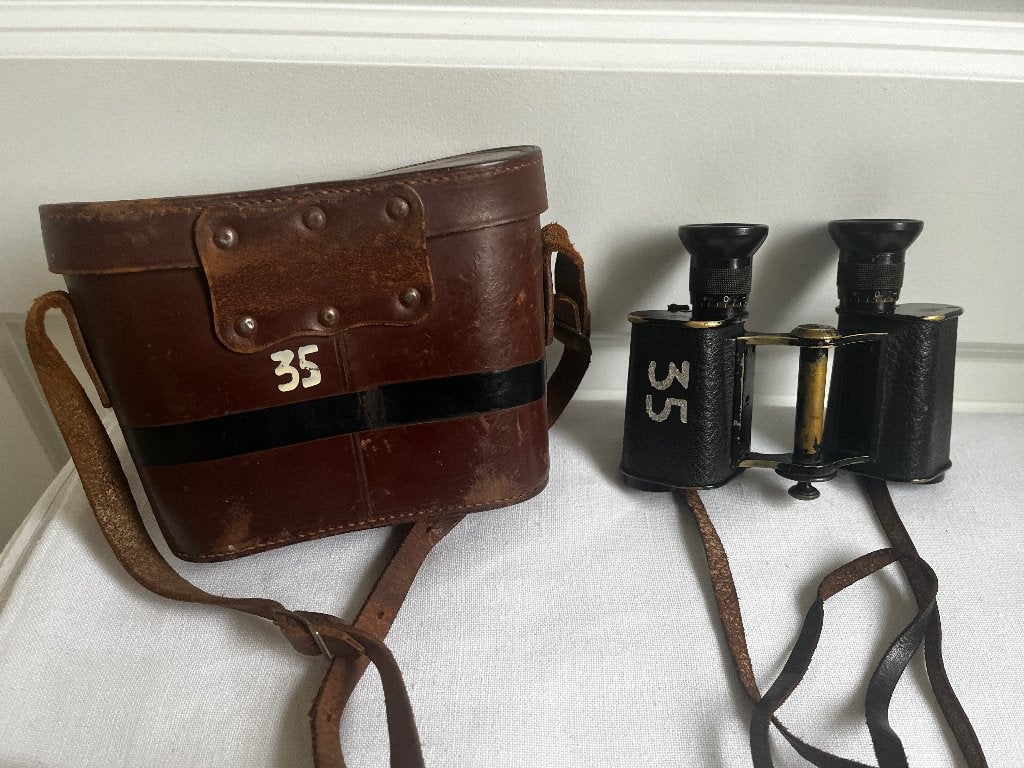 WW1 jumelles militaire Carl Zeiss DF8X complète Top, Enlèvement ou Envoi, Armée de terre, Autres types
