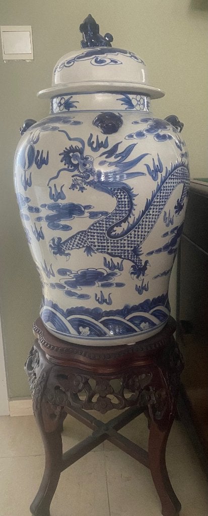 Mooie decoratieve Chinese vaas, Ophalen