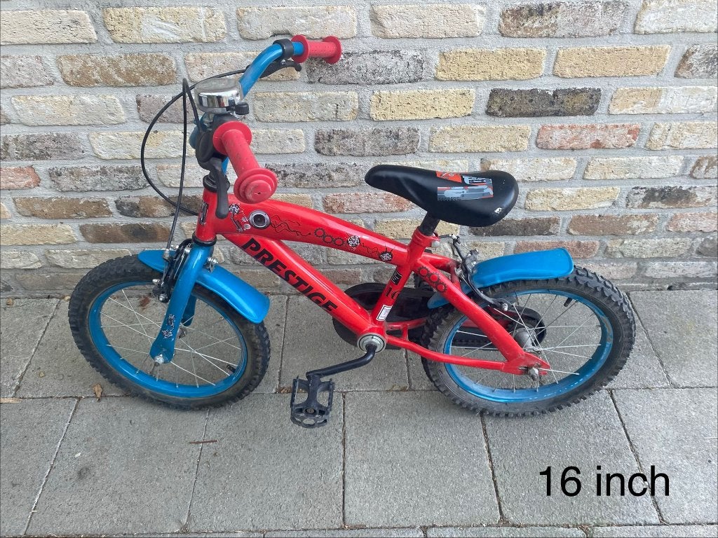 Kinderfiets 16inch, Fietsen en Brommers, Ophalen, Terugtraprem, Prestige, 16 tot 20 inch