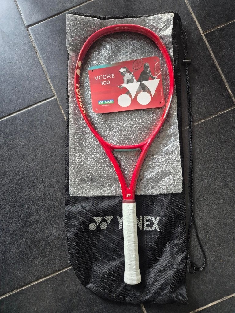 Raquette tennis Yonex Vcore 100 L3 2026 (utilisée), Autres marques, Raquette, Enlèvement, Utilisé