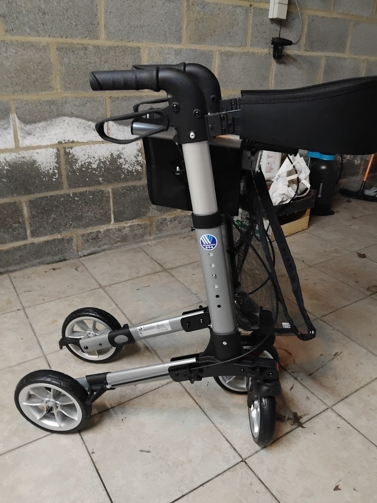 Déambulateur léger Quadri, Enlèvement