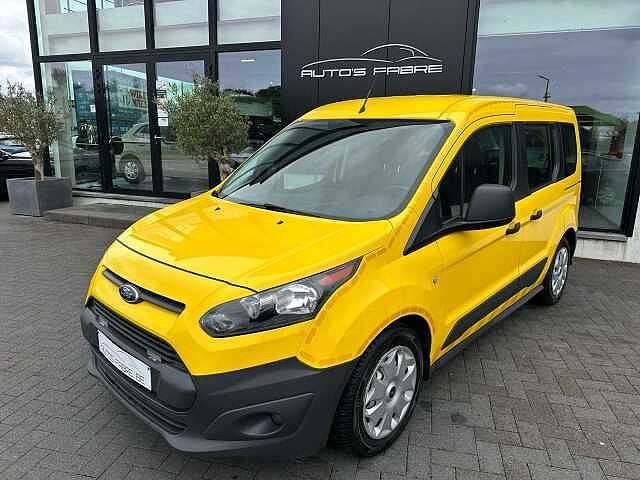 Ford Tourneo Connect 1.0 EcoBoost. Airco 5 Places. 129000km, Auto's, Elektrische ramen, Zwart, Bedrijf, Tourneo Connect