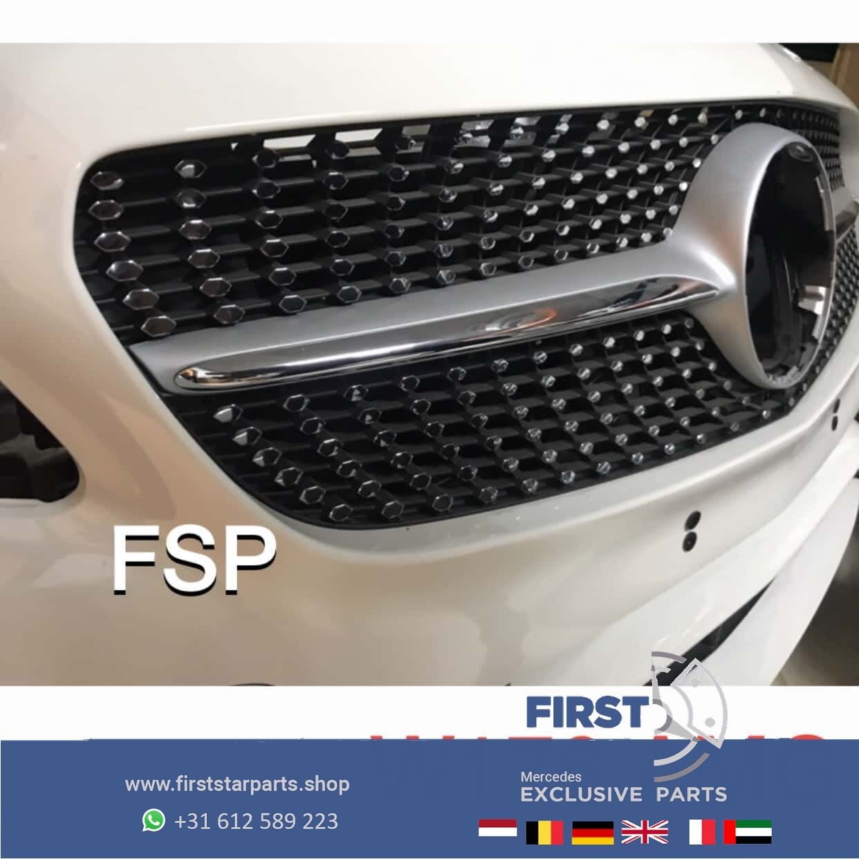 W176 FACELIFT AMG VOORKOP Mercedes A KLASSE COMPLEET FRONT 2, Utilisé, -, Avant, -