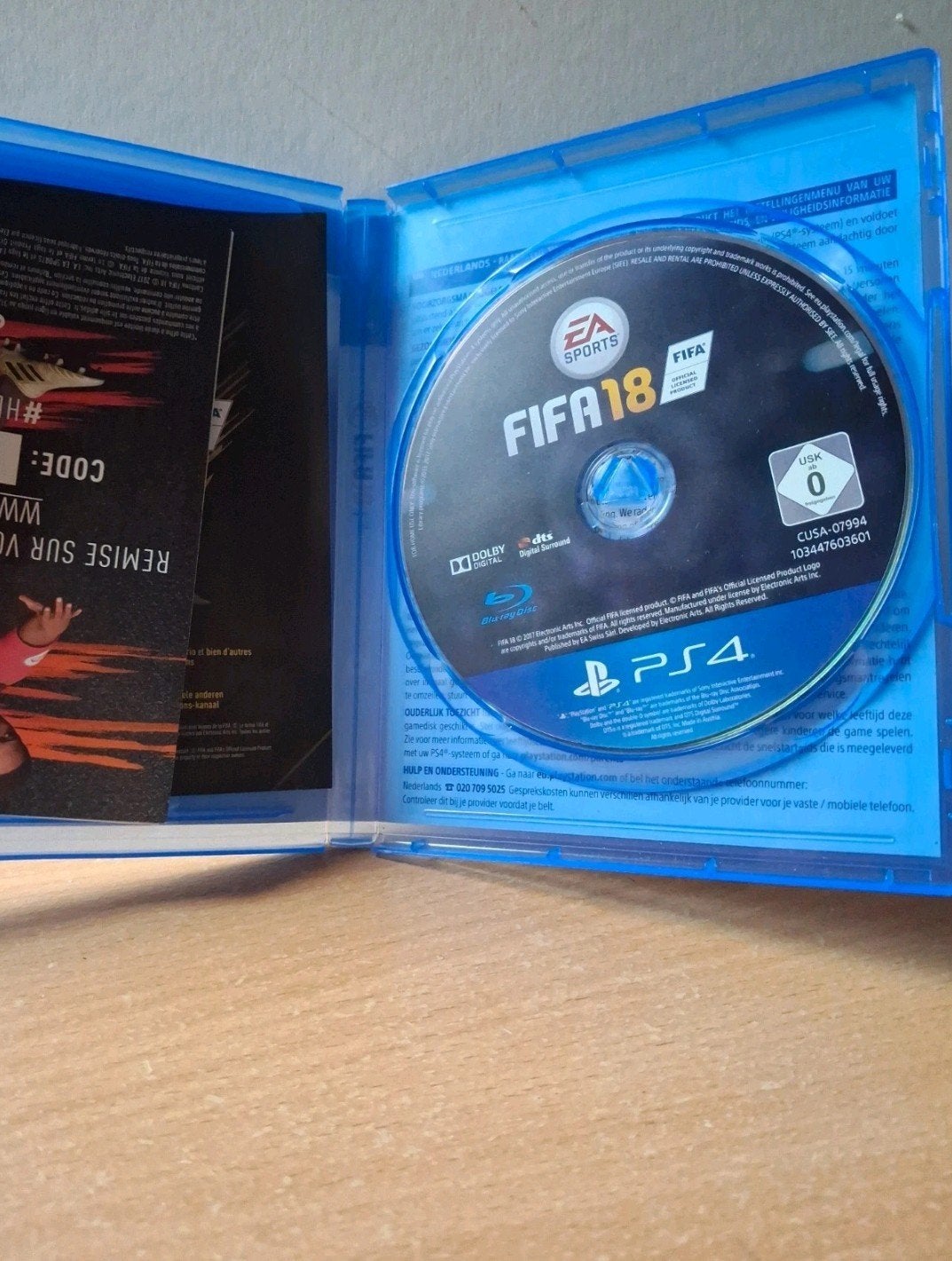 fifa 18 ps4, Ophalen of Verzenden, Zo goed als nieuw, Eén computer, Sport