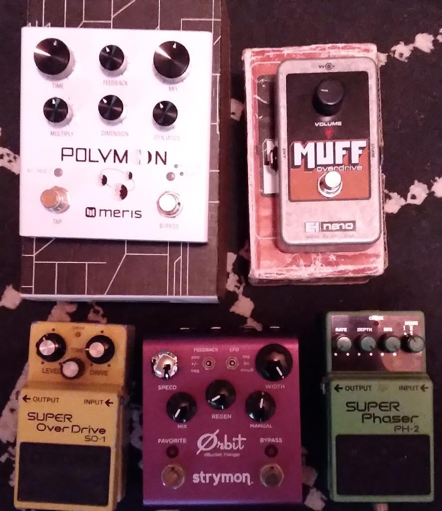 Effectpedalen, verschillende prijzen! PRIJSVERLAGING!!!, Muziek en Instrumenten, Effecten, Zo goed als nieuw, Delay of Echo, Distortion, Overdrive of Fuzz