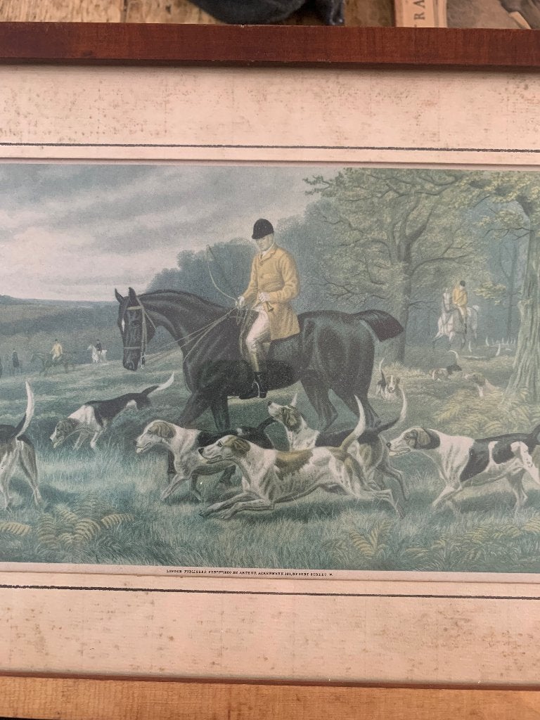 Litho’s Eas Douglas / Gravure Petrus Broes, Enlèvement, Paysage, Gravure