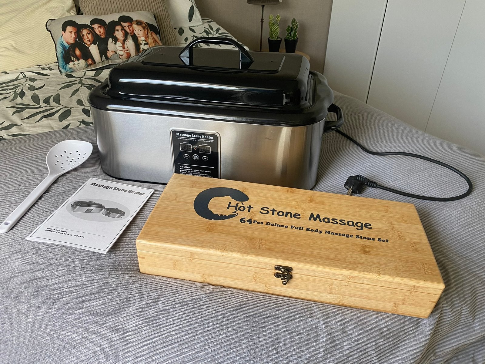 NIEUW! Hotstone set 17L ketel met display + 64 stenen, Ophalen, Nieuw
