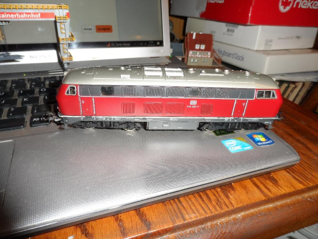 MARKLIN 3075 HO Loco. Diesel En état (sans emballage)...., Analogique, Enlèvement ou Envoi, Comme neuf, Locomotive