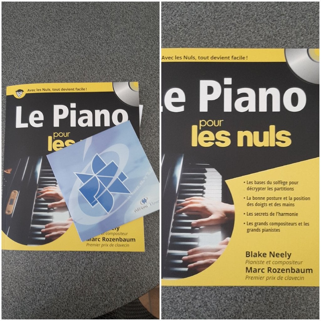 Livre "Le piano pour les nuls", Musique & Instruments, Pianos, Enlèvement ou Envoi, Comme neuf, Autres types