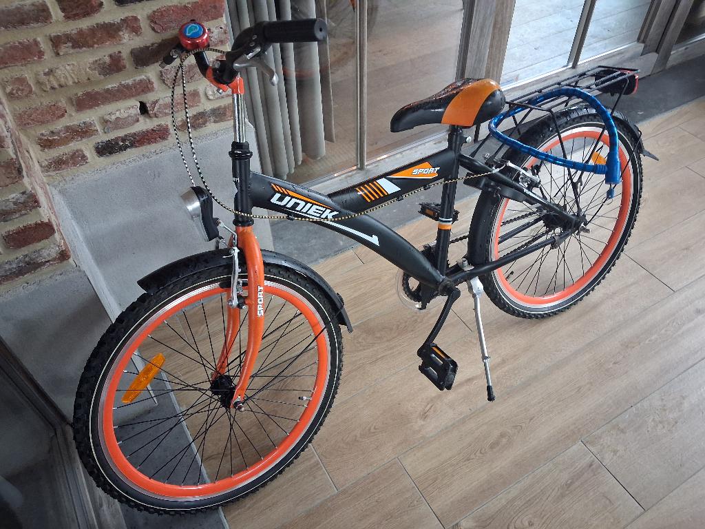 Kinderfiets in topstaat, Fietsen en Brommers, Fietsen | Kinderfietsjes, Ophalen, Zo goed als nieuw, Velgrem, 20 inch of meer