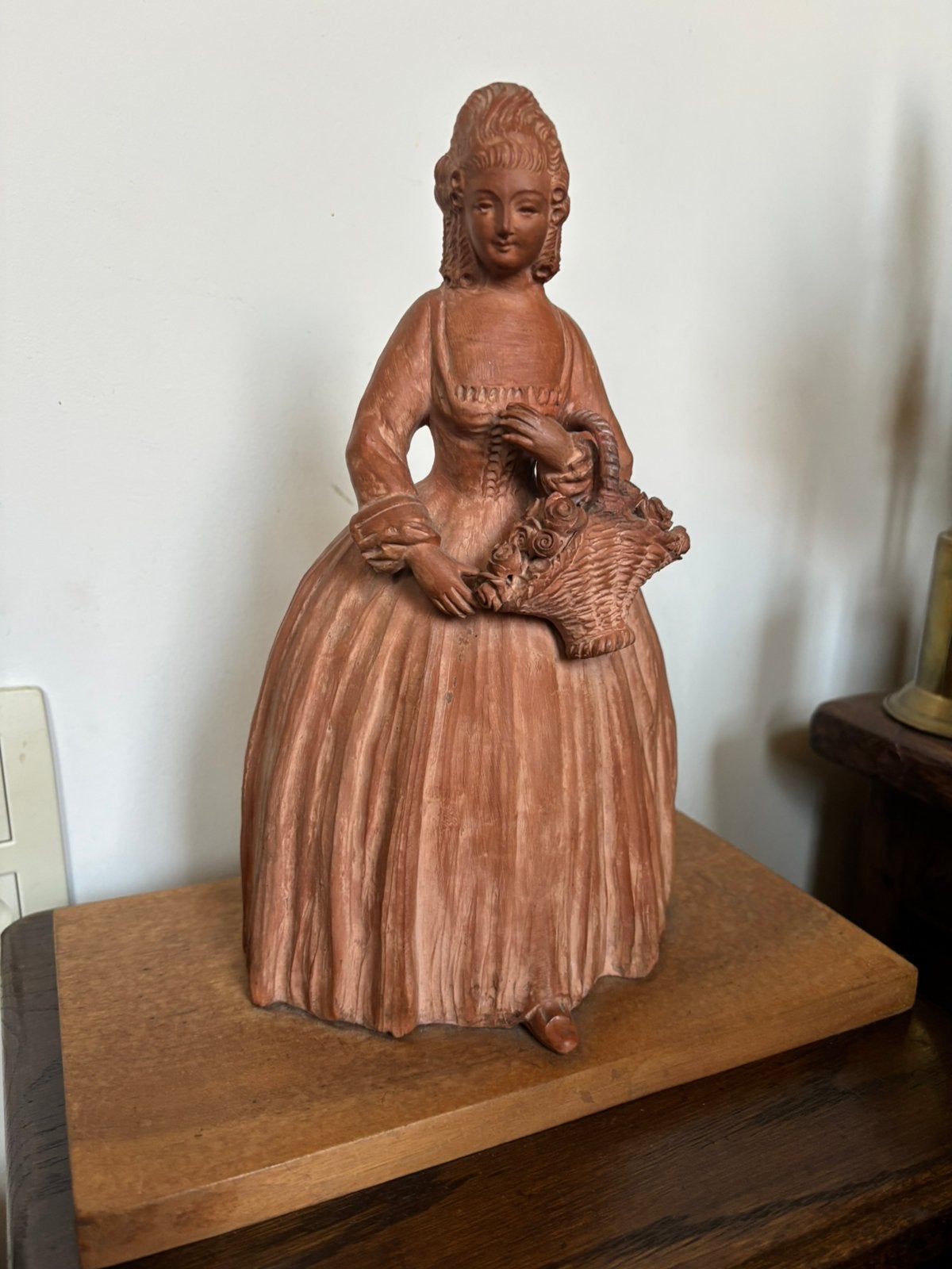 Antiek gesigneerd terracotta in perfecte staat !!, Ophalen