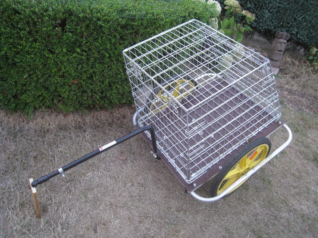sterke fiets hondenkar ( made in Duitsland), Dieren en Toebehoren, Ophalen, Nieuw