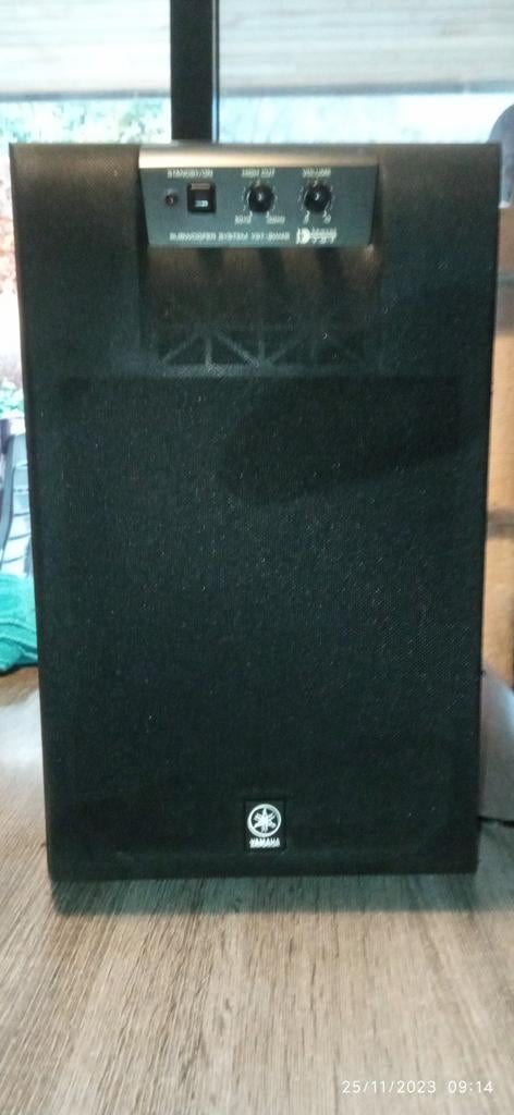 Caisson de graves actif Yamaha, TV, Hi-fi & Vidéo, Autres marques, Moins de 60 watts, Subwoofer, Comme neuf