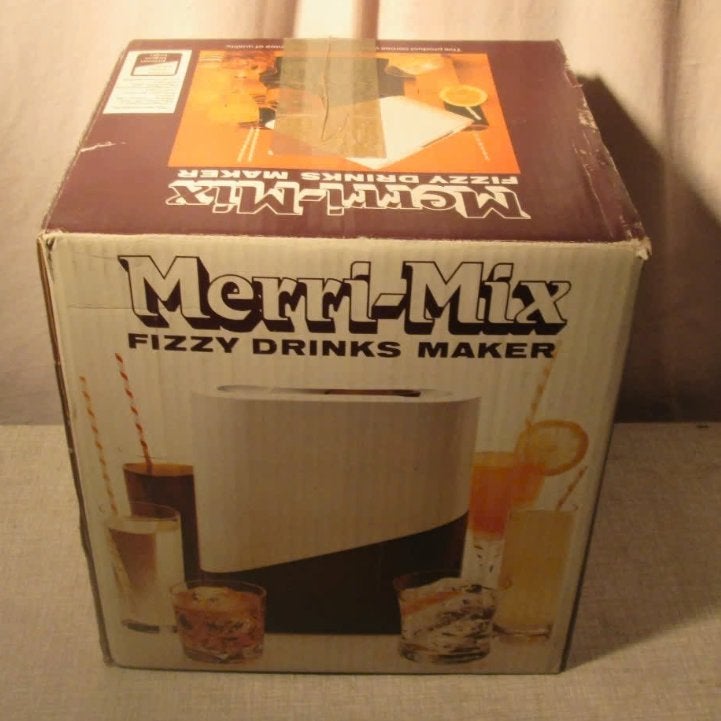 Vintage Merri-mix - fizzy drinks maker, Elektronische apparatuur, Ophalen of Verzenden, Zo goed als nieuw