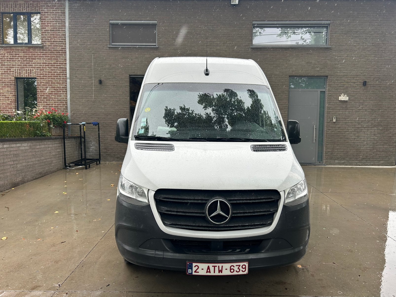 Mercedes Sprinter L3 H2, Auto's, Bestelwagens en Lichte vracht, Automaat, 4 deurs, Wit, Mercedes-Benz