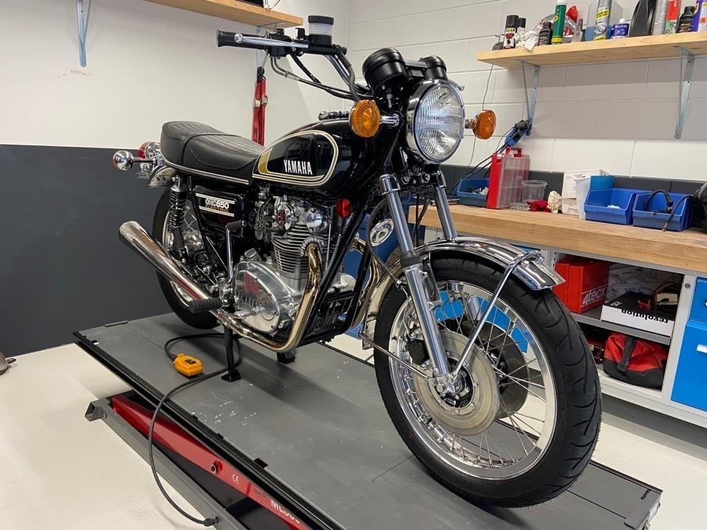 schitterende Yamaha xs650, bj 75, Motoren, 2 cilinders, Occasion, Particulier, Toermotor