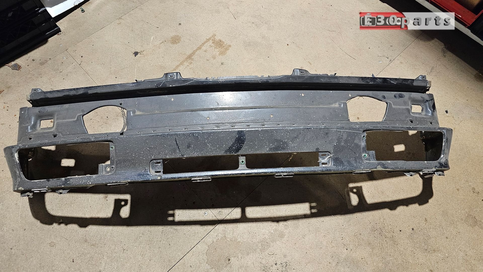 Voorfront front zwart 7.gebruikt BMW E30 Type 2 1987- / cabr, Auto-onderdelen, Gebruikt, -, Ophalen of Verzenden, Bumper