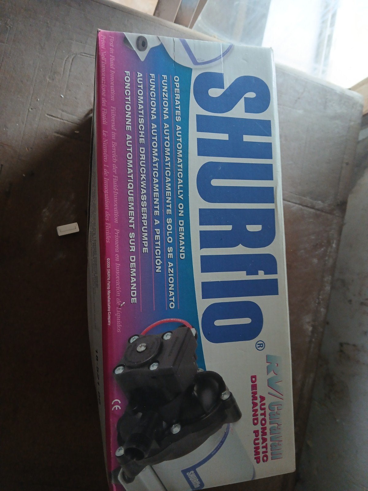 Shurflo Caravan RV Automatische Vraagpomp,, Ophalen