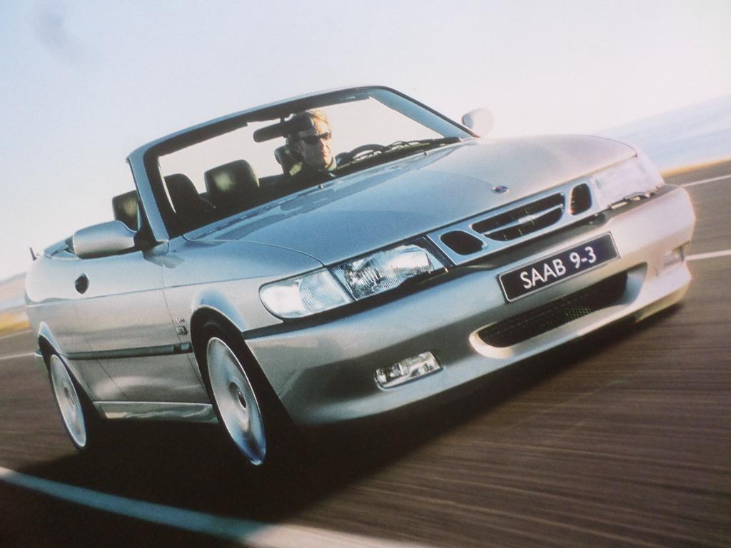 Saab 9³ 93 Cabrio 2003 Brochure - FRANS, Ophalen of Verzenden