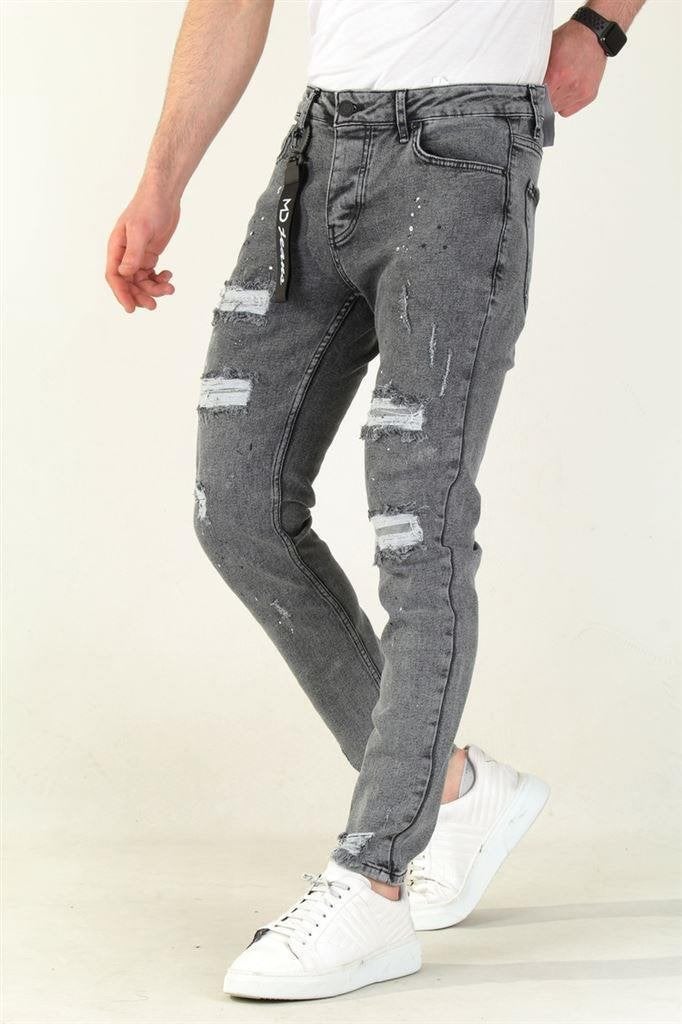 Marshall Denim Jeans ~NIEUW~ [13] Maat 36, Enlèvement ou Envoi, Neuf, Gris, W36 - W38 (confection 52/54)